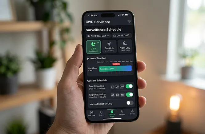 set surveillance timing