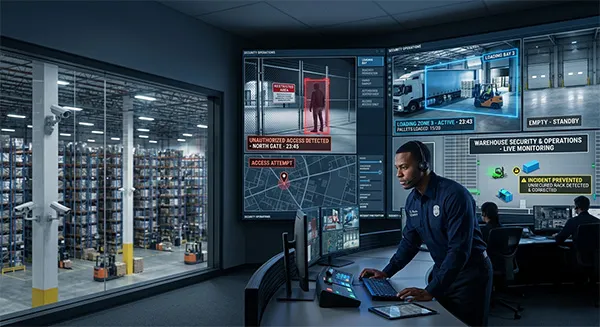 warehouse monitering